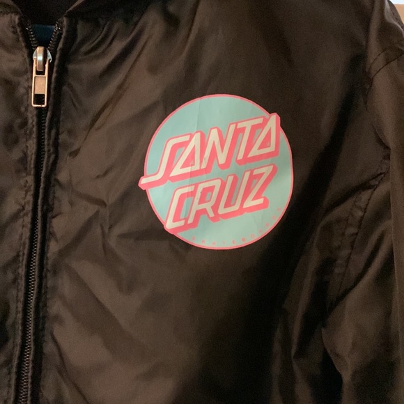 Girls Santa Cruz Skateboards Jacket - Picture 3 of 7